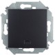 Кнопочный выключатель с подсветкой 16A 250В~ цвета графит S15 1591160-038 Simon