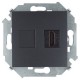 Розетка HDMI v1.4 цвета графит S15 1591407-038 Simon