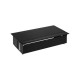 Врезной x6 розеточный блок, планка, 3x2P+E, 3 пустых модуля, черный, S400 45603000-138 Simon