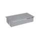 Врезной x6 розеточный блок, планка, 4x2P+E, 2 пустых модуля, алюминий, S400 45604000-133 Simon