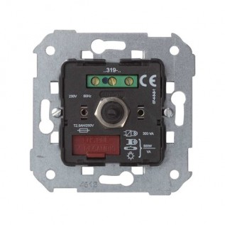 Светорегулятор универсальный поворотно-нажимной проходной 40-500Вт 230В~ S75 75319-39 Simon