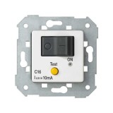 Автоматический магнитно-термический дифференциальный выключатель скрытого монтажа 16 A/10 мА белого цвета S75 75417-30 Simon