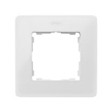 Рамка на 1 пост белого цвета с основанием цвета индиго S82 Detail 8200610-201 Simon